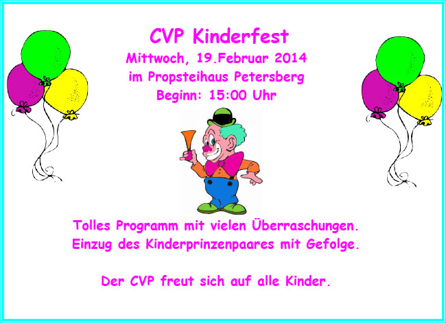 CVP Kinderfest 2014